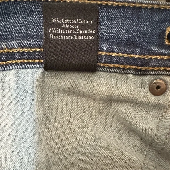 Calvin Klein Jeans Skinny Crop Medium Wash Mid Rise 5 Pocket Jeans, Size 29/8 - Picture 5 of 8